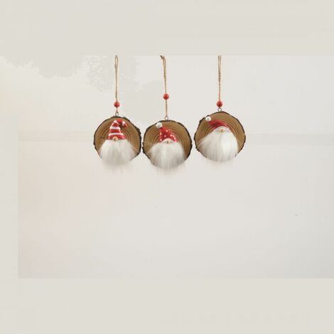 PENDENTE IN RESINA WOOD GNOMO ASSORTITI PREZZO CADUNA INDICARE LA PREFERENZA