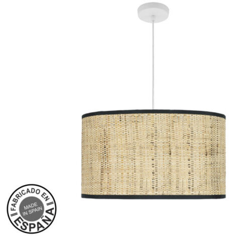 Pendente moda 3xe27 bianco/marrone scuro regx50x50cm con diffusore