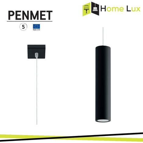 PENDENTE PENMET 1XGU10 IN METALLO NERO