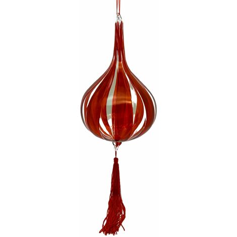 Pendente per albero di Natale "Wonderland" in vetro da 45 cm