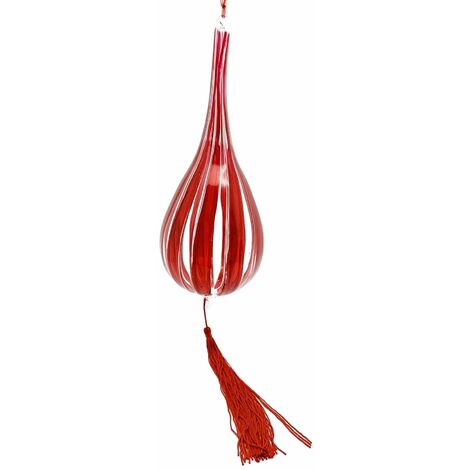 Pendente per albero di Natale "Wonderland" in vetro da 50 cm