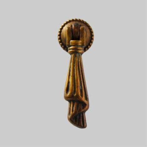 Pendente per mobili '5053' 20x73 mm - patinato antico GIUSTI