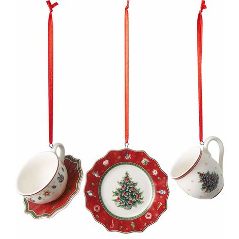 Pendente set stoviglie da colazione 3pz Toy's Delight 4x7cm Villeroy & Boch