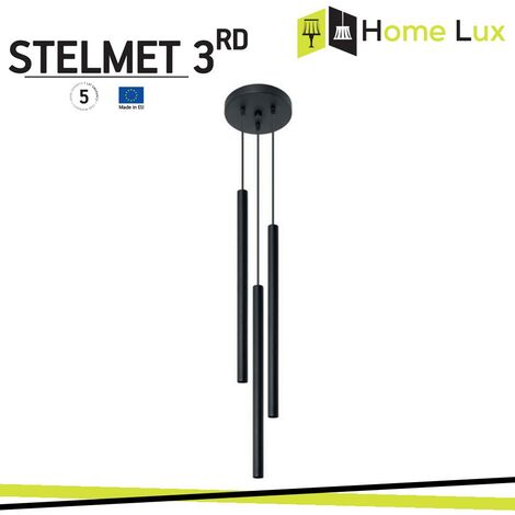 PENDENTE STELMET 3XG9 IN METALLO NERO