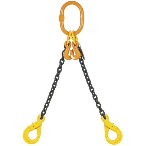 Pendenti tirante a catena 2 bracci 10 mm - 3000 mm - 4250 kg Fervi pdc2/10/3