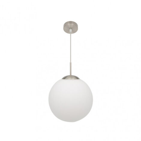 Pendentif Astro 1xe27 Blanc/nickel Regx30x30 Cm brand FABRILAMP