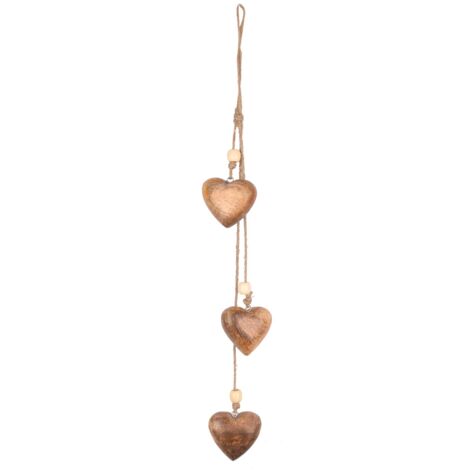 Pendentif coeurs romantiques pour décoration de maison, accessoire mural, cadeau idéal pour la saint-valentin et les anniversaires