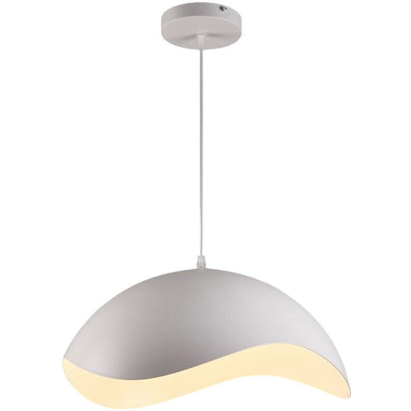 Pendentif Contemporain Pendentif Lustre E27 Pendentif Cuisine Island Séjour A23 Blanc