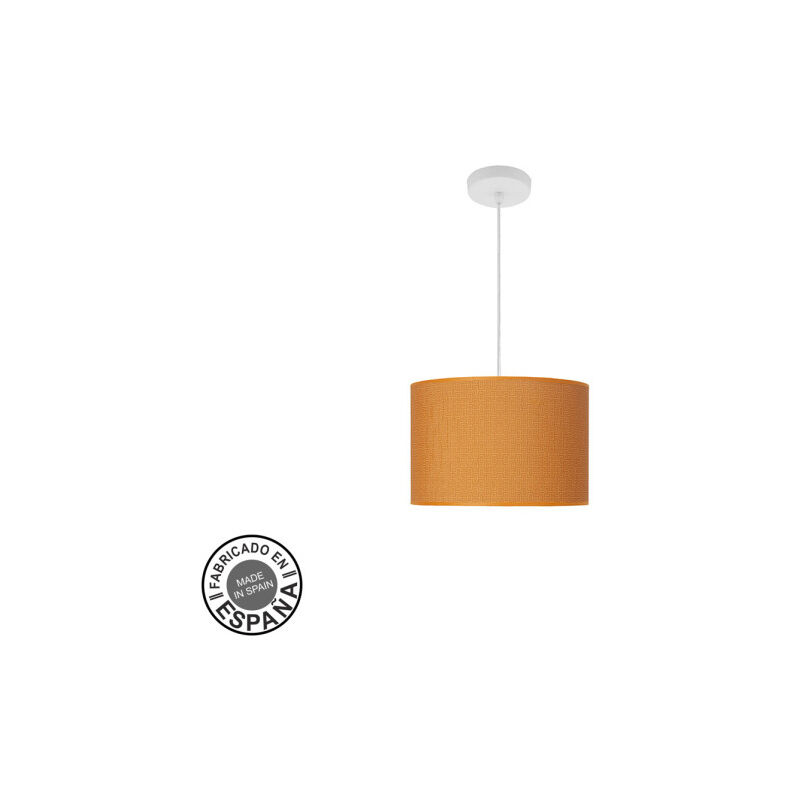 Fabrilamp - abrila akunadecor Pendentif modèle Fashion avec abat-jour orange 30 Cm