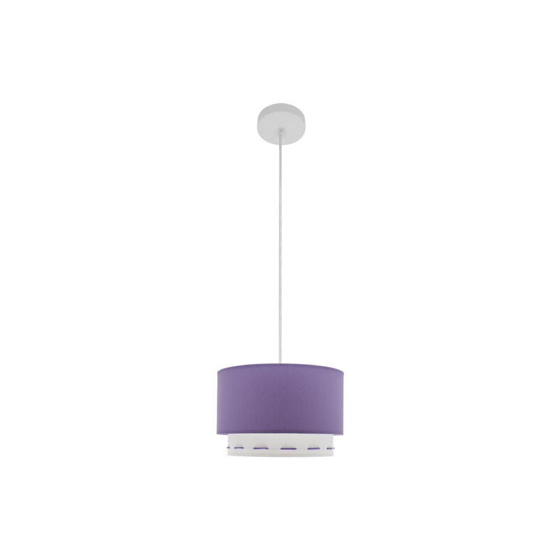 Trazos suspension 1xe27 lilas regx30x30 cm