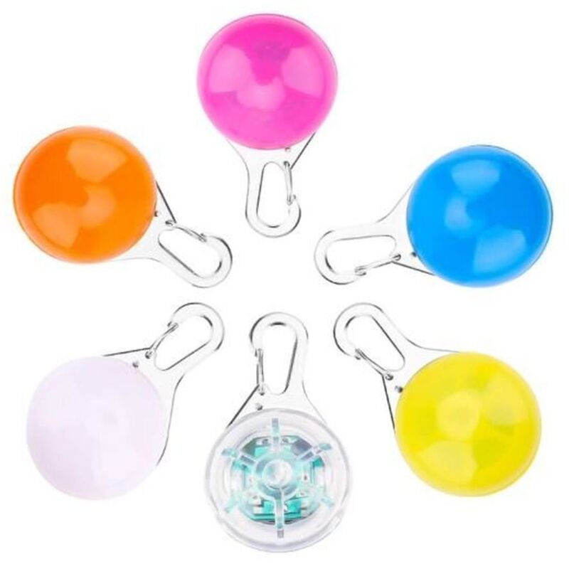 Pendentif LED - Non spécifié - Chien - 6PCS Lumières de Sécurité - Étanche - 3 Modes d'Éclairage
