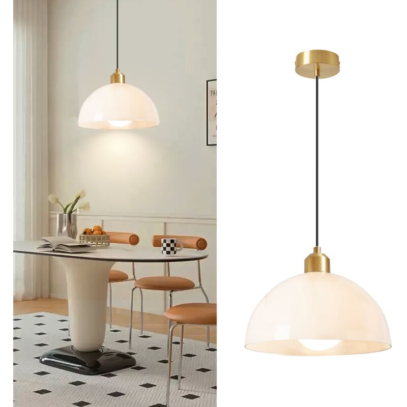 Arturesthome - Pendentif nordique moderne en verre Éclairage de salle à manger simple