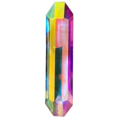 Pendentifs en cristal coloré, gouttes, prismes, prismes en verre suspendus, attrape-soleil, décoration pour la maison ou la voiture - 8