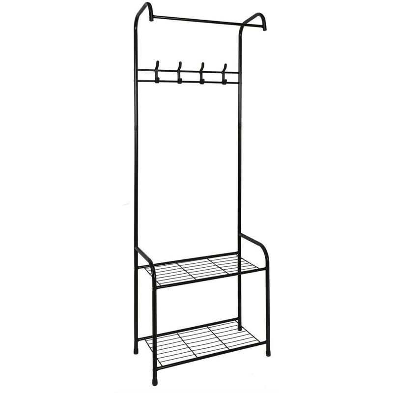 Penderie d'entrée avec crochets