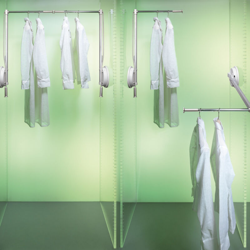 Barre escamotable LIFT - AMBOS Argent Gauche