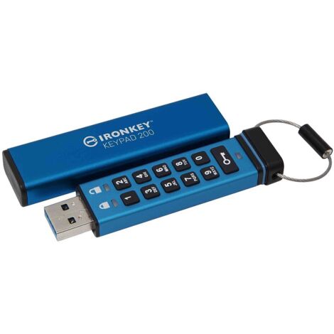 Pendrive Kingston IKKP200/32GB Azul 32 GB