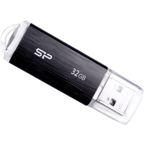 Pendrive Silicon Power Ultima U02 32 GB USB 2.0 Farbe Schwarz (Sp032Gbuf2U02V1K)