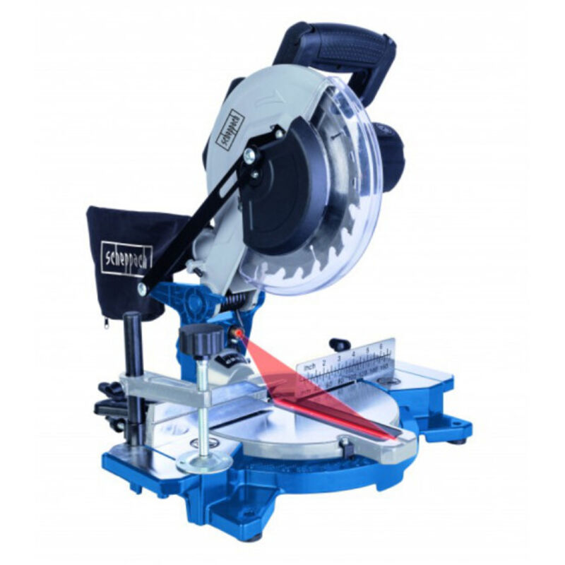 Pendular mitre saw SCHEPPACH - 1700W - 210mm - HM81