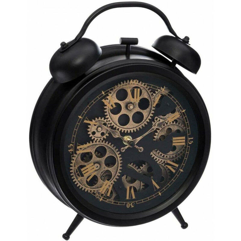 Atmosphera - Horloge à poser - Meca - 26 x 33,5 cm - Noir - Livraison gratuite