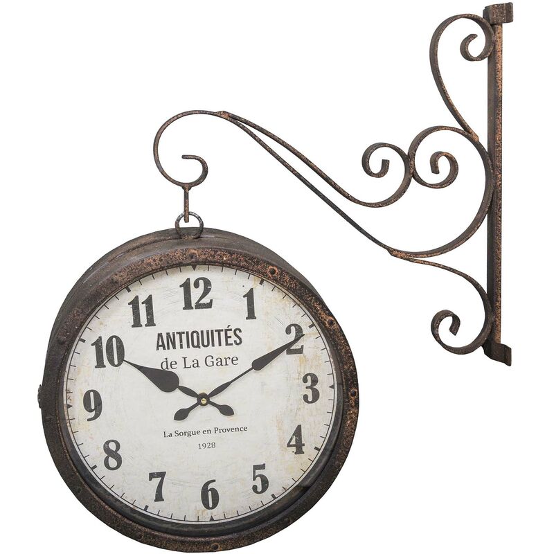 Pendule avec crochet en fer Antiquités