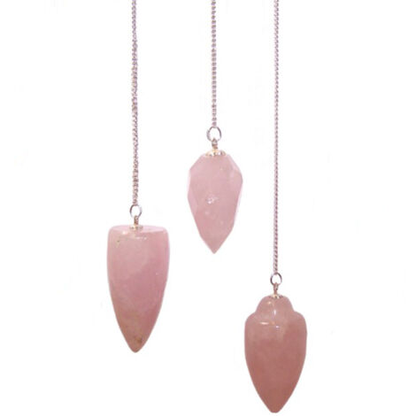 Pendule Magique - Quartz Rose- Vendu par 1