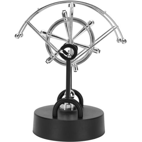 Pendule Magnétique Perpétuelle en Forme d'Éventail - Décoration de Bureau et Meuble