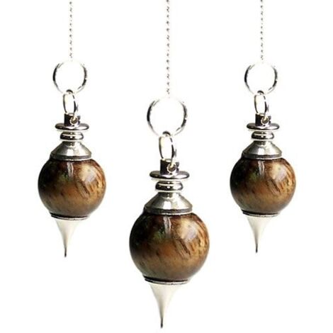 Pendule Sphère - Oeil de Tigre- Vendu par 1