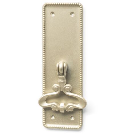 Péndulo en placa de zamak, dimensiones: 110x42x14mm -