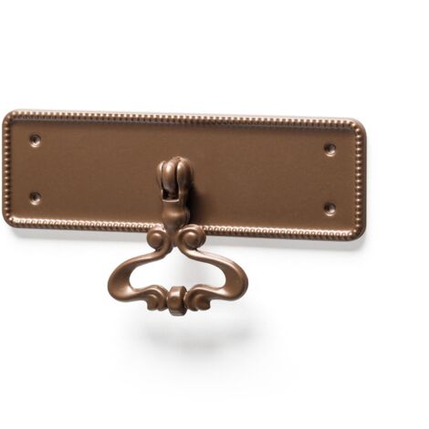 Péndulo en placa de zamak, dimensiones: 110x42x14mm -