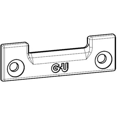 PENE DE FICHE INTERMEDIAIRE INVIS. 9-47352-10-0-1 FEUILLURE 18X8