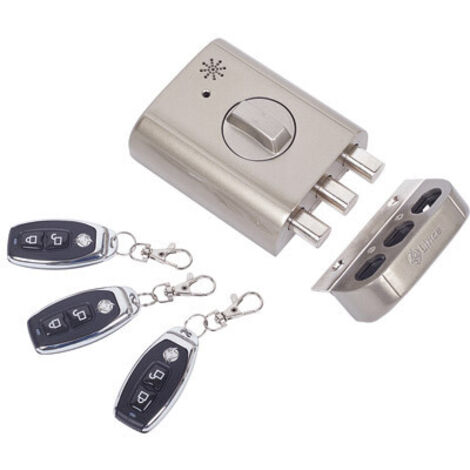 PÊNE DORMANT ÉLECTRONIQUE 4940TK INVISIBLE 110+26X87X35MM CHROMÉ - 4940TKHC