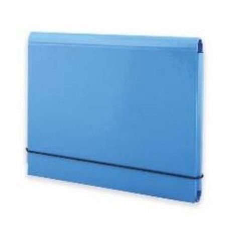 PENMATE A4 Ordner: blau, pastell, Gummiband