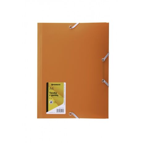 PENMATE A4 Ordner mit Gummizug - Orange - Dokumentenschutz