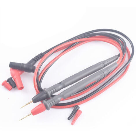 Penna di prova a punta fine da 1000 V 10 A, filo di rame ad alta precisione, sonde placcate in oro per multimetro elettronico