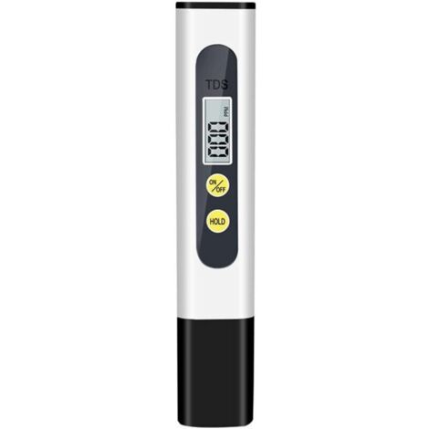 Penna per il test della qualità dell'acqua: ottieni risultati accurati per i test della qualità dell'acqua a casa, da pozzi, rubinetti, ecc. in 1 secondo, 28 x 16 x 140 mm