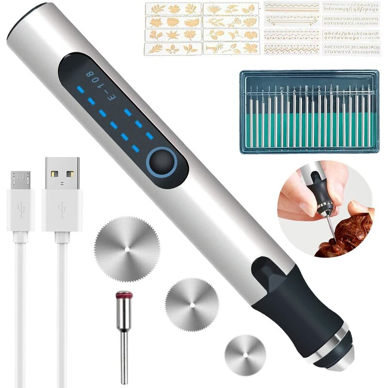 Penna per incisione elettrica, strumento per