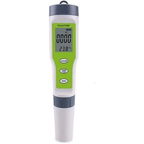 Penna PH/EC/Temp Temperatura Penna PH EC CONDUTTIVITÀ Acqua PEL Piscina PH Misuratore PH Portatile con retroilluminazione