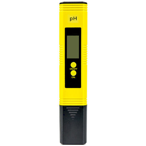 MAGT Misuratore Di PH Digitale LCD Portatile Color : Yellow Tester PH Ad Alta Precisione per Acqua 0,01 Risoluzione Misuratore Di PH 0-14 Gamma Di Misurazione con Calibrazione Automatica-Acquario 