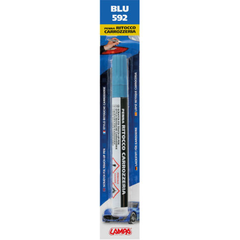 Penna ritocco carrozzeria - Blu - 592