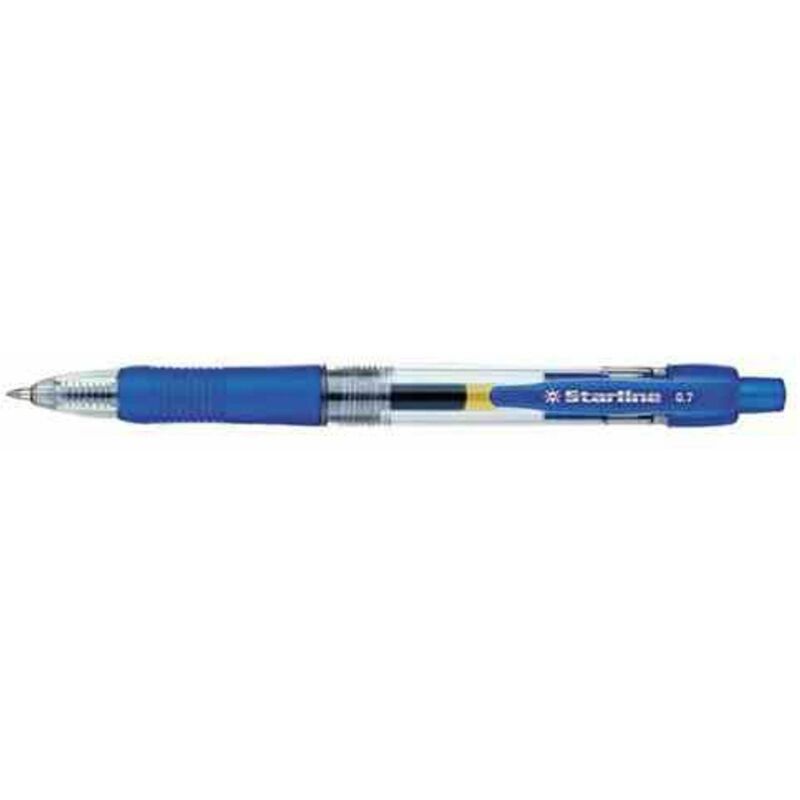 Image of Starline - penna scatto STL1209 ink 0.7MM ink gel blu (12 pezzi)