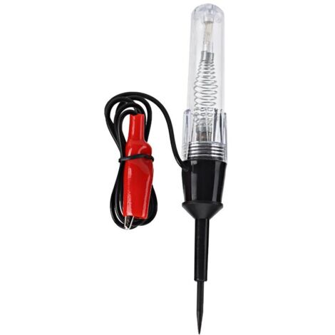 Penna tester per tensione elettrica automobilistica 6-12V, tester per circuiti, sonda di rilevamento