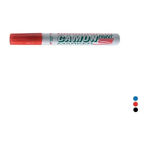 Pennarello permanente a vernice paint marker - ml.10 - bianco (2887) 12  pezzi Arexons