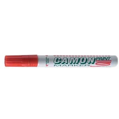 PENNARELLI A VERNICE INDELEBILE "CAMON PAINT" Rosso CAMON