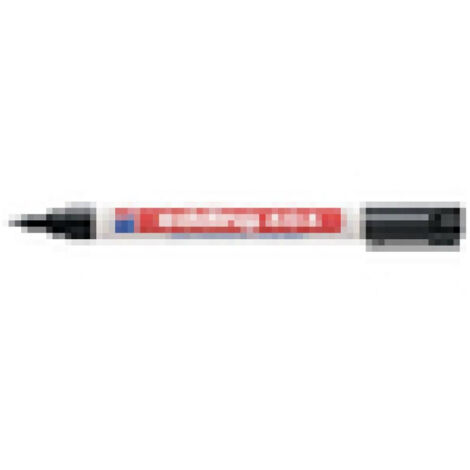 Pennarello indelebile 404 linea nera 0,75mm punta tonda EDDING (Per 10)
