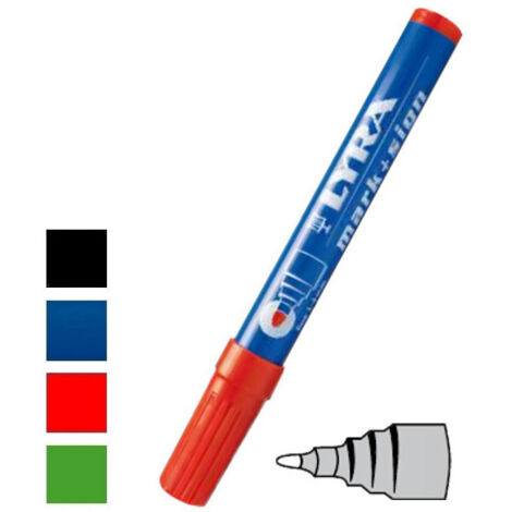 Pennarello Indelebile Mm 1/4  Blu        4020 Lyra