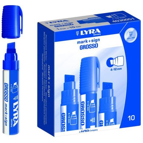 PENNARELLO INDELEBILE mm 4/12 BLU 4030 LYRA