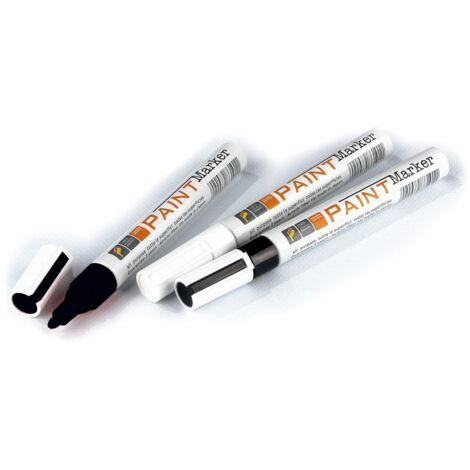 pennarello paint Marcker nero a base di vernice marcatore indelebile