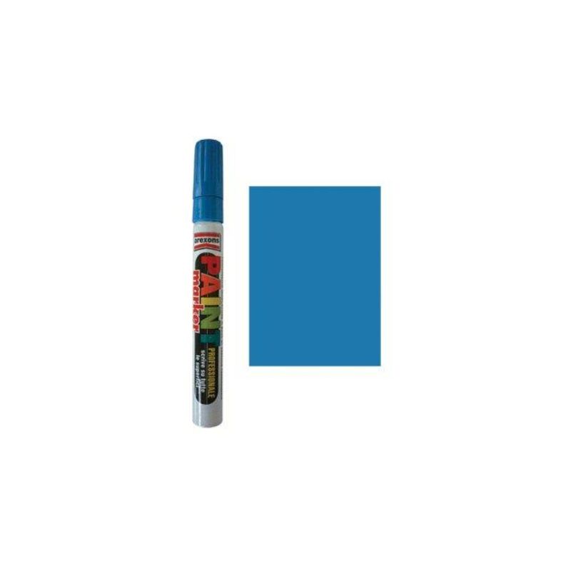 Image of Pennarello paint marker Arexons blu (12 pezzi) Arexons
