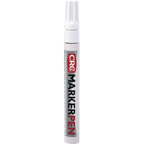 Pennarello permanente MARKERPEN bianco linea B.1-4,5mm punta scrittura resistente all'acqua