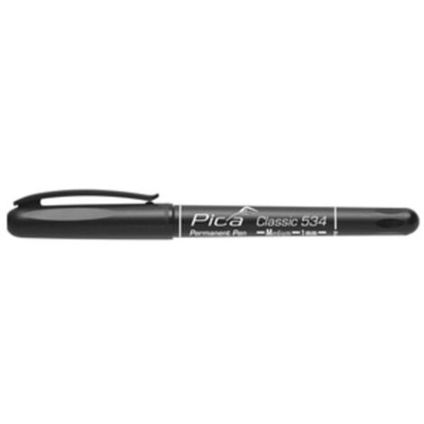 PENNARELLO PICA CLASSIC INSTANT DRY P.MEDIA NERO PICA MARKER 10 PZ